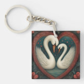 Porte-clés Swan Love 1 (Devant)