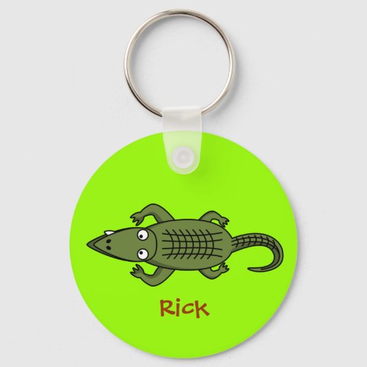 Porte-clés Swapthing l'alligator (Recto)