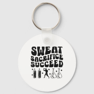 Porte-clés Sweat Sacrifice Succee Boxer Sport Force Athl