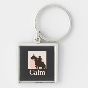 Porte-clés Sweat-shirt citation TCalm Horse Self Care - Minim