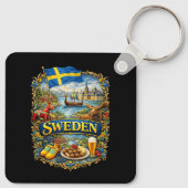 Porte-clés Sweden (Dos)