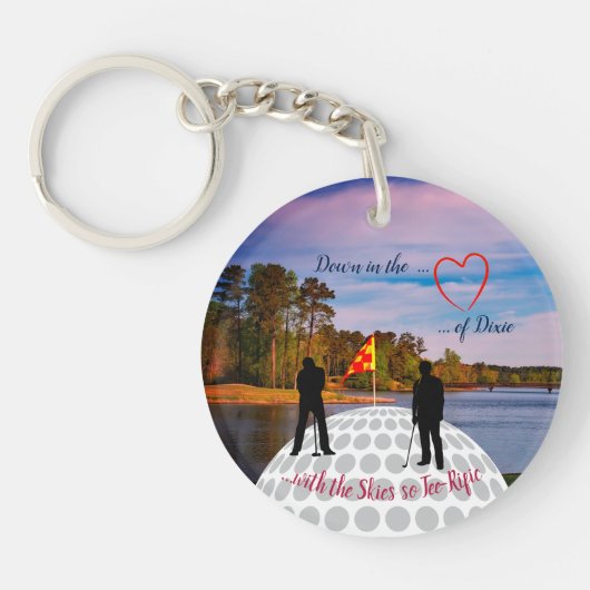 Porte-clés Sweet Home Alabama Golf (Devant)