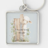 Porte-clés Sweet Lamb Flowers Gate (Devant)