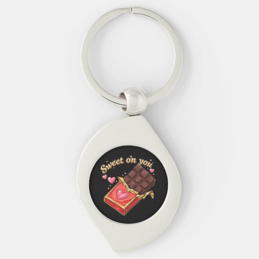 Porte-clés SWEET ON YOU VALENTINE DESIGN Acrylic Keychain (Devant)