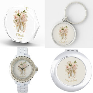 Porte-clés Sweet Rosé Ballet Soirée, sur mesure