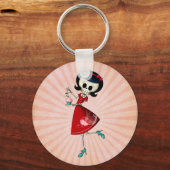 Porte-clés Sweet & Scary Skeleton Girl (Recto)
