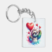 Porte-clés Sweet Valentine Sloth (Devant gauche)
