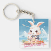 Porte-clés Sweetest aunty (Devant)