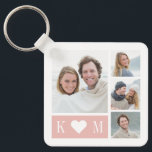 Porte-clés Sweetheart Initiales modifiable couleur Porte - cl<br><div class="desc">Gardez vos clés en sécurité et spectaculaires avec un porte - clé personnalisé. Conçu par Berry Berry Sweet,  papeterie moderne et cadeaux personnalisés. Visitez notre site Web à l'adresse www.berryberrysweet.com pour voir toutes nos gammes de produits.</div>