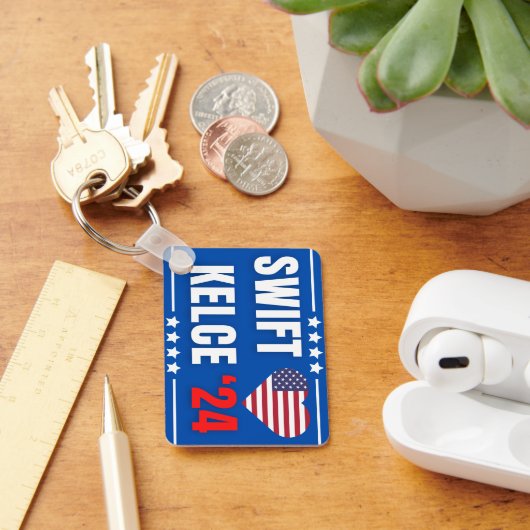 Porte-clés Swift Kelce 24 Heart (Bureau)