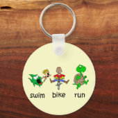 Porte-clés Swim Bike (Recto)