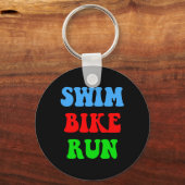 Porte-clés Swim Bike (Recto)