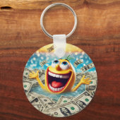 Porte-clés swimming in money (Recto)