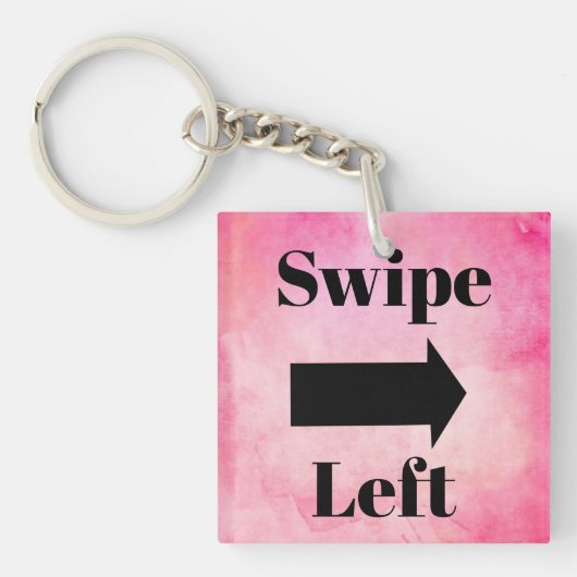 Porte-clés Swipe Left Keychain (Devant)