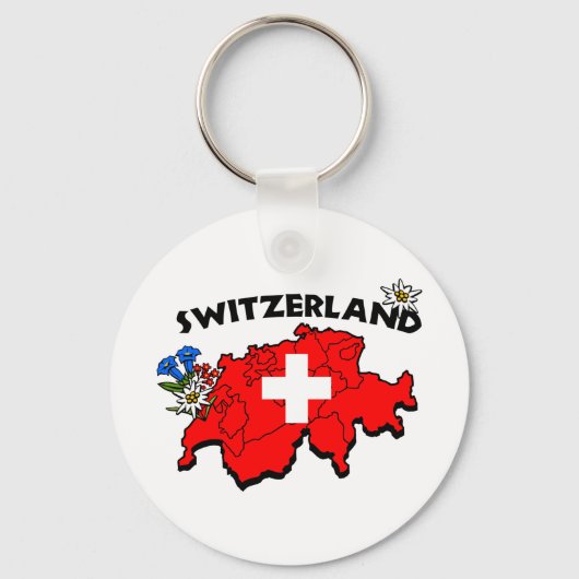 Porte-clés Switz Map Keychain (Recto)