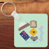 Porte-clés sydney, porte - clé aus (Recto)