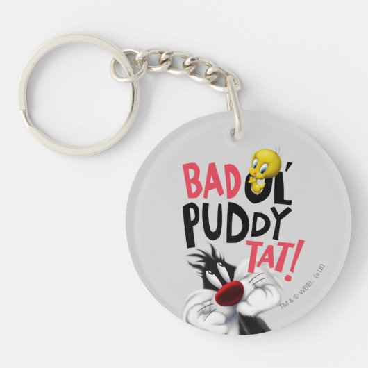 Porte-clés SYLVESTER™ & TWEETY™ - Tat Puddy de mauvaise quali (Devant)