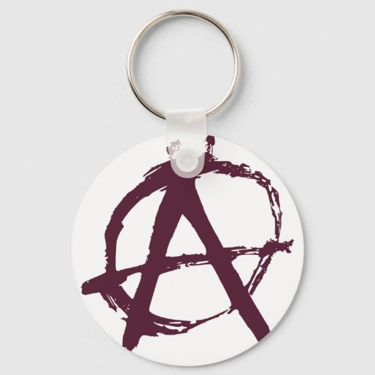 Porte-clés symbole anarchique (Recto)