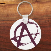 Porte-clés symbole anarchique (Recto)
