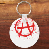 Porte-clés symbole-anarchiste 2 (Recto)