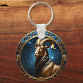 Porte-clés Symbole astrologique de Capricorne (Recto)