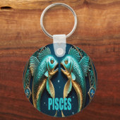 Porte-clés Symbole astrologique Pisces (Recto)