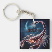 Porte-clés Symbole astrologique Scorpio (Devant)
