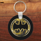 Porte-clés Symbole Batman | Logo Or (Verso)