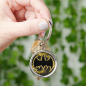 Porte-clés Symbole Batman | Logo Or (main)
