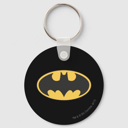 Porte-clés Symbole Batman | Logo ovale (Recto)