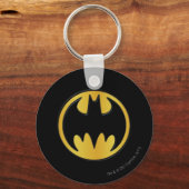 Porte-clés Symbole Batman | Logo rond classique (Recto)