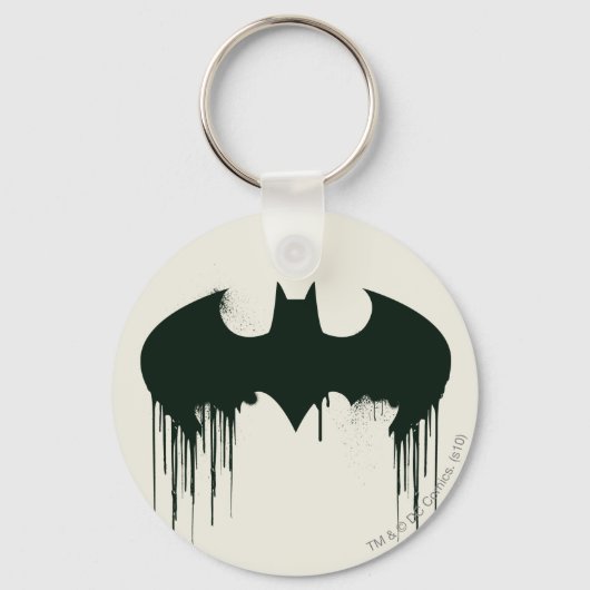 Porte-clés Symbole Batman | Logo Spraypaint (Recto)