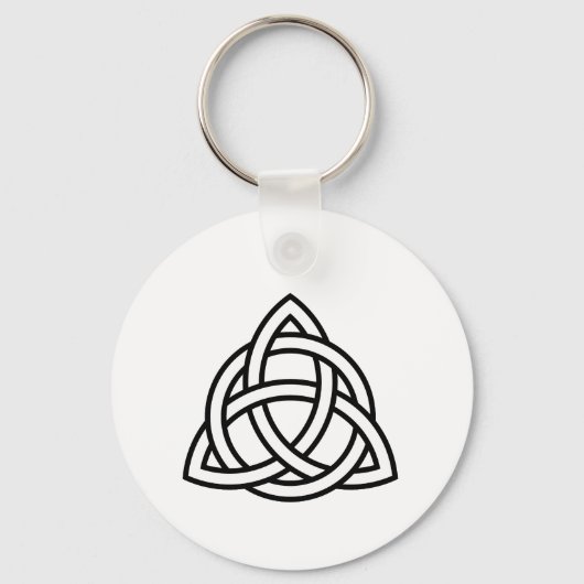 Porte-clés Symbole Celtic Trinity Knot Triquetra Wicca (Recto)