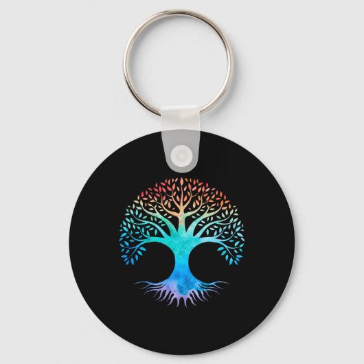 Porte-clés Symbole celtique de l'arbre de vie (Recto)