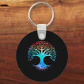 Porte-clés Symbole celtique de l'arbre de vie (Recto)