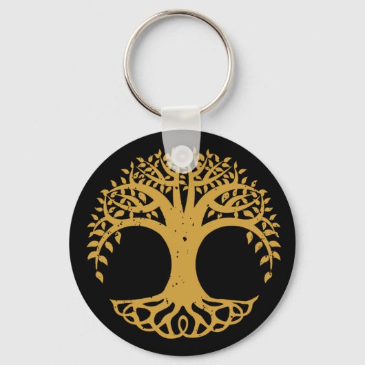 Porte-clés Symbole celtique de l'arbre de vie (Recto)