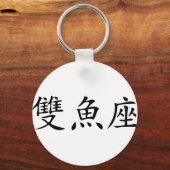 Porte-clés symbole chinois poisson (Recto)