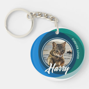 Porte-clés Symbole coloré de la mémoire de la perte de l'anim