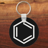PORTE-CLÉS SYMBOLE D'ANNEAU BENZENE (Recto)