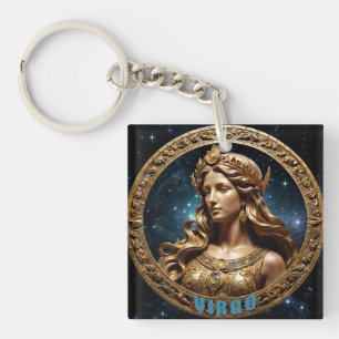 Porte-clés Symbole d'astrologie virologique