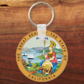 Porte-clés Symbole de Californie (Recto)