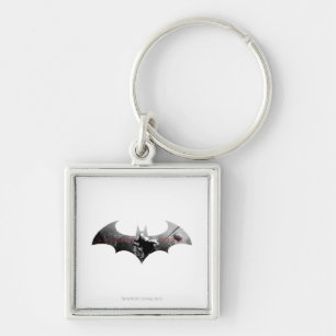 Porte-clés Symbole de chauve-souris de la ville d'Arkham