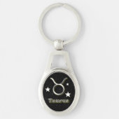 Porte-clés Symbole de chrome de Taureau (Devant)