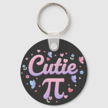 Symbole de Cutie Pi Math Pun Papillons Roses Cœurs