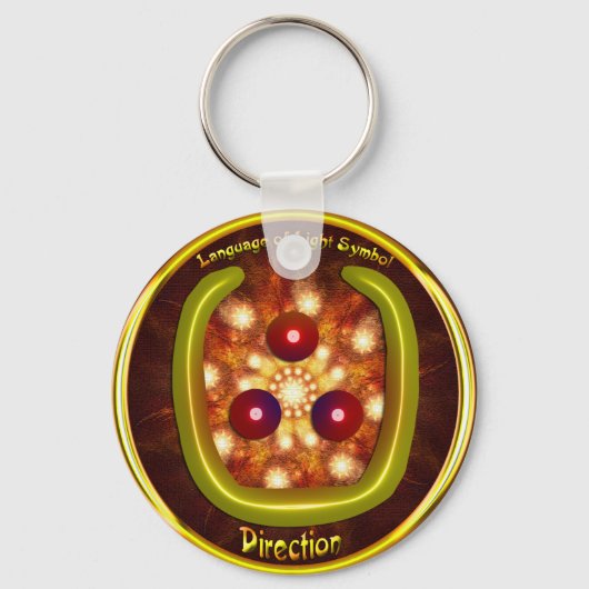 Porte-clés Symbole de direction (Recto)