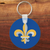 Porte-clés Symbole de Fleur de Lis (Recto)