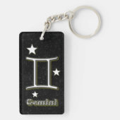Porte-clés Symbole de Gemini (Dos)