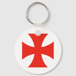 Porte-clés symbole de la croix-rouge