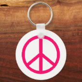 Porte-clés symbole de la paix (Recto)