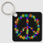 Porte-clés SYMBOLE DE LA PAIX Flower Porte - clé (Recto)